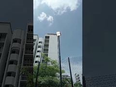 Projekt oświetlenia boiska tenisowego