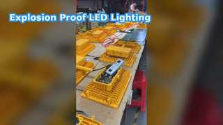 Wodoodporne oświetlenie LED o wysokiej jasności IP65 150 W-600 W przeciwwybuchowe dla substancji niebezpiecznych