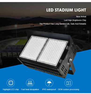 Wodoszczelne IP65 Led Stadium Lighting Led Sport Flood Lights Indoor 6500K