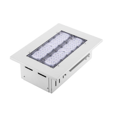 100W Liniowe przemysłowe oświetlenie typu High Bay do stacji benzynowych, wodoodporność IP54