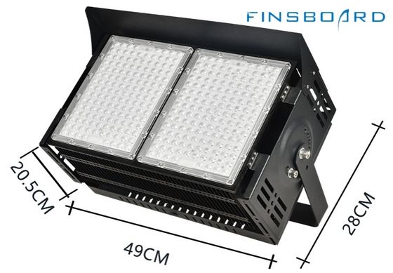 Światła LED do stadionów z możliwością ściemniania 6500W, kąt soczewki 45°