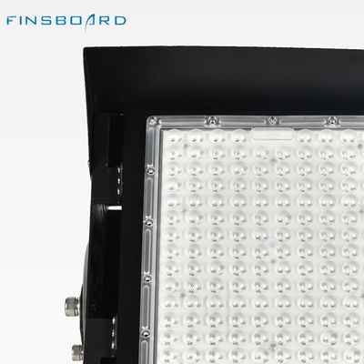120lm/w IP66 Oświetlenie Stadionu LED z Kratą, Kąt Obiektywu 90°