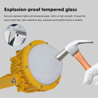 ATEX LED Proof Explosion Floodlight IP65 Waterproof High Bay Lighting z 50.000 godzinami żywotności i efektywnością energetyczną