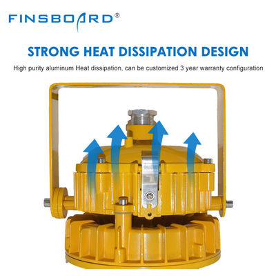 ATEX LED Proof Explosion Floodlight IP65 Waterproof High Bay Lighting z 50.000 godzinami żywotności i efektywnością energetyczną