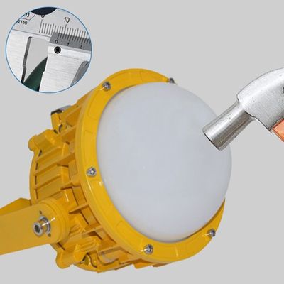 Wysokiej Jasności Świetlnej IP66 Wodoodporny ATEX LED Przeciwwybuchowy Reflektor z Żywotnością 50 000 Godzin