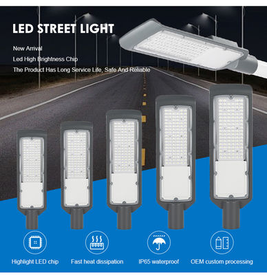 OEM ODM Wysokiej Wydajności LED Chip Outer Street Lights 3000-6500K 50W do 200W