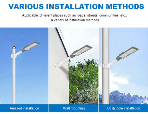 Zewnętrzne wodoodporne lampy uliczne IP66 z odlewanego aluminium, diody LED SMD2835