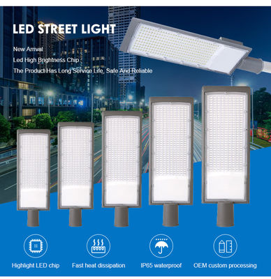 Zewnętrzne wodoodporne lampy uliczne IP66 z odlewanego aluminium, diody LED SMD2835