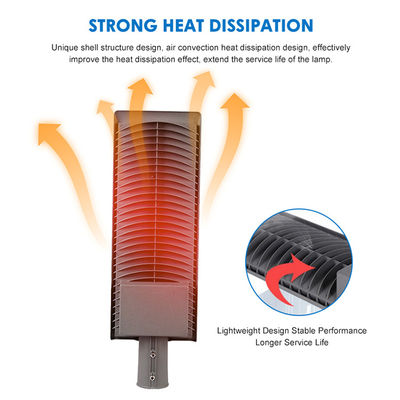 Wodaodporne światło uliczne IP66 LED o wydajności 120lm/W i szerokim napięciu AC85-265V dla autostrad