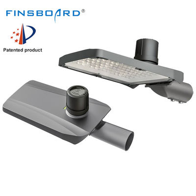 Łatwa instalacja Unikalny odłączany sterownik IP66 Odlew aluminiowy 60W 100W 150W 200W Zintegrowana lampa uliczna LED z kontrolą światła
