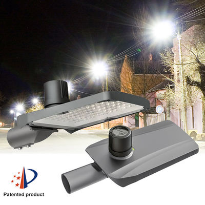 Łatwa instalacja Unikalny odłączany sterownik IP66 Odlew aluminiowy 60W 100W 150W 200W Zintegrowana lampa uliczna LED z kontrolą światła