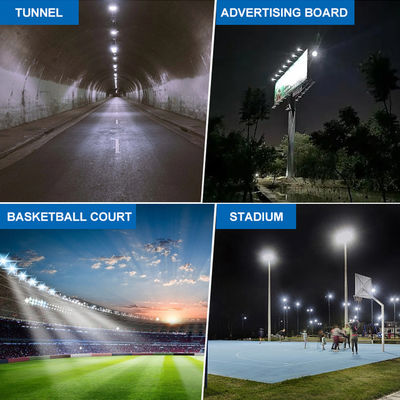 Zewnętrzny stadion piłkarski Kort tenisowy Oświetlenie IP66 Wysoki maszt Reflektor 400w 800w 1200w Led Reflektory stadionowe