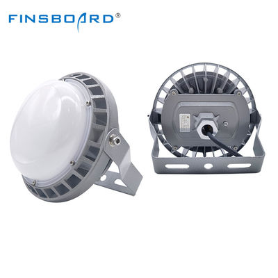 Wodoodporna przemysłowa lampa typu high bay IP65 o temperaturze barwowej 5500-6500K i konstrukcji z aluminium + szkła hartowanego