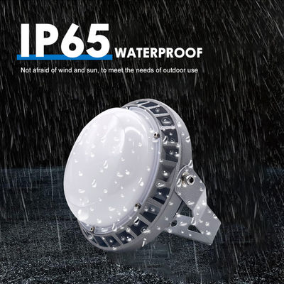 Wodoodporna przemysłowa lampa typu high bay IP65 o temperaturze barwowej 5500-6500K i konstrukcji z aluminium + szkła hartowanego