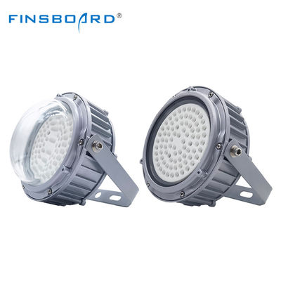 Wodoodporna lampa High Bay IP65 50W 100W 150W LED, przeciwwybuchowa z aluminium + szkło hartowane