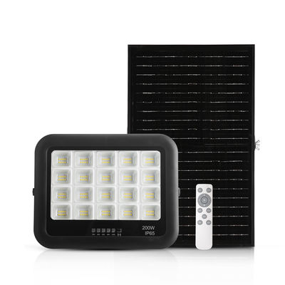 Ip65 ABS Lampa solarna ze szkłem hartowanym Reflektor 100w 200w 300w 400w 500w Led Solar Flood Light