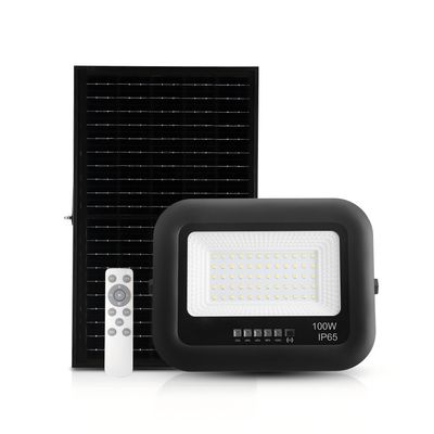 Wysokiej świetlności zewnętrznego światła słonecznego Ip65 Control Aluminium Solar Led Flood Light