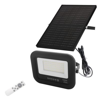 Wysokiej świetlności zewnętrznego światła słonecznego Ip65 Control Aluminium Solar Led Flood Light
