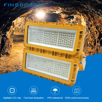 Fabryka Warsztaty Aluminiowe szkło hartowane LED Światło przeciwwybuchowe 150W 300W 600W