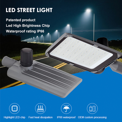 50W 100W 150W 200W 240W LED Latarnia uliczna aluminiowa IP66 Wodoodporna