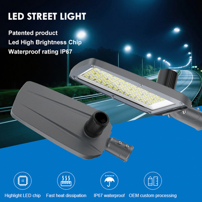 Aluminiowa Oświetlenie Uliczne LED do Ogrodu i Drogi IP66 Wodoodporne Oszczędność Energii