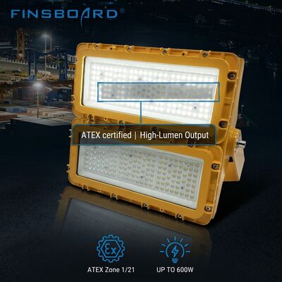 300W wybuchoodporne światło LED ATEX Strefa 39000lm IP66 Oświetlenie aluminiowe