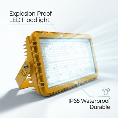 600W wybuchoodporne światło LED IECEx Kompaktowe wysokiej gęstości morskie na morzu 72000lm IP67 Stop aluminiowy bez miedzi