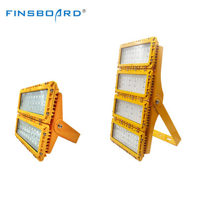600W LED Explosion Proof Flood Light High Bay Warehouse Compressor Hall 10m+ Mounting IP65 Die-Cast Aluminum ADC12