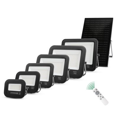 Wysokiej świetlności zewnętrznego światła słonecznego Ip65 Control Aluminium Solar Led Flood Light